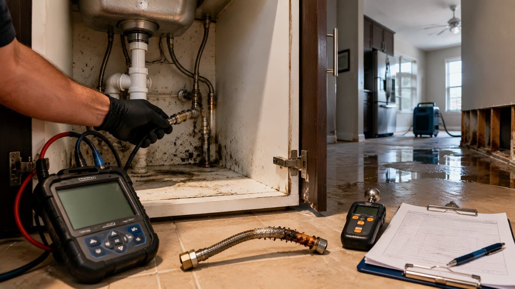 Plumbing Documentation and Insurance Claim Guide in San Antonio