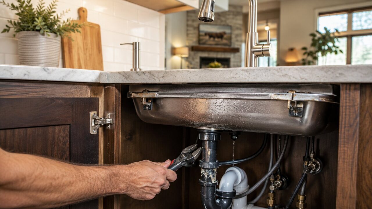 San Antonio kitchen sink leak repair